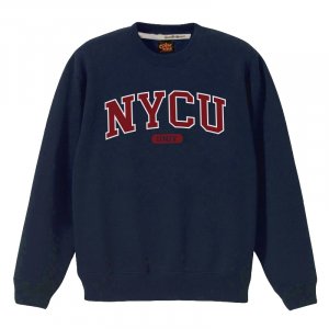 NYCU經典款美式大學T_深藍